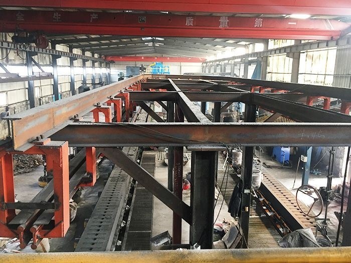 Weifang Zetian Pipes Industry Co., Ltd. linea di produzione del produttore